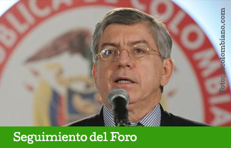 Cesar Gaviria Trujillo acompaña a los empresarios Colombianos desde Cartagena.